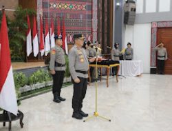 Kapolda Sumut Di Upacara Pemuliaan Nilai-Nilai Tribrata HUT Bhayangkara ke-78