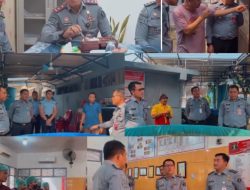 Karutan Kelas I Medan Kontrol Dapur Sehat Sekaligus Tinjau Budidaya ikan Lele dan Ayam