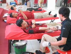 PERINGATI HARI PENGAYOMAN KE – 79, RUTAN KELAS l LABUHAN DELI IKUTI KEGIATAN DONOR DARAH