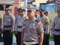 Kapolresta Deli Serdang Pimpin Upacara Kenaikan Pangkat Pengabdian Serta Berikan Reward Juara 2 Lomba Satkamling.