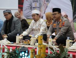 Sukses, Ustadz Solmed Tabligh Akbar Bersama Polres Langkat