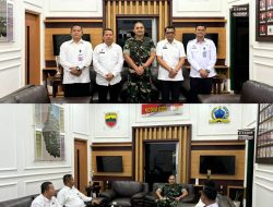 KALAPAS BINJAI LAKUKAN KUNJUNGAN SILATURAHMI KE KODIM 0203 LANGKAT