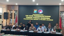 Polrestabes Medan Berhasil Mengungkap 526 Kasus dengan 718 Tersangka