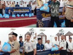 Paguyuban Bilal Mayit dan Penggali Kubur Sumut Bukber dan Bagi Sembako ke Kaum Duafa dan Fakir miskin