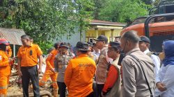 POLSEK PANCUR BATU TURUN EVAKUASI TERHADAP BENCANA TANAH LONGSOR DI DESA SEMBAHE