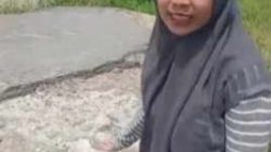 Remaja Wanita 18 Tahun Laporkan Perusakan Jalan Terves Area Medan Estate