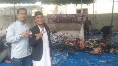 DPC GRIB JAYA Kota Medan Melaksanakan Penyembelihan Kurban 21 Ekor Sapi