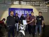 Team Khusus Anti Begal 1.1 Polres Binjai berhasil amankan Sepeda Motor hasil Curian di Kabupaten Langsa Prop.NAD yang melintas di wilayah Kota Binjai