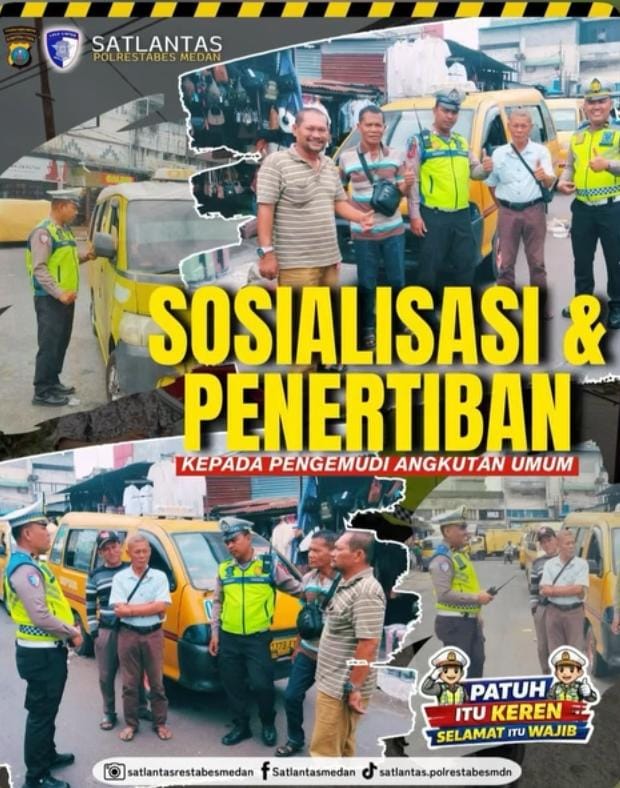 KET: GBR INSTAGRAM SATLANTAS POLRESTABES MEDAN