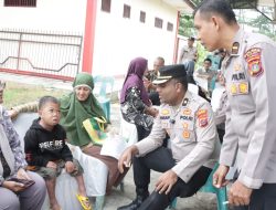 Polres Binjai dan Lions Club Bantu Masyarakat, Gelar Operasi Katarak Gratis Sambut HKGB Ke-74