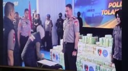 Kapolres Binjai AKBP R. Bimo Moernanda Bersama Forkopimda Deklarasikan PBM Sumut Menolak Narkoba
