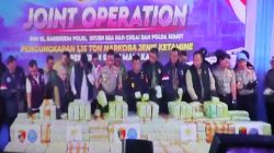 Kapolres Binjai AKBP R. Bimo Moernanda Bersama Forkopimda Deklarasikan PBM Sumut Menolak Narkoba