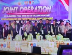 Kapolres Binjai AKBP R. Bimo Moernanda Bersama Forkopimda Deklarasikan PBM Sumut Menolak Narkoba